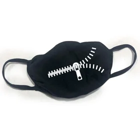 Маски защитные: маска молния открытая хлопковая